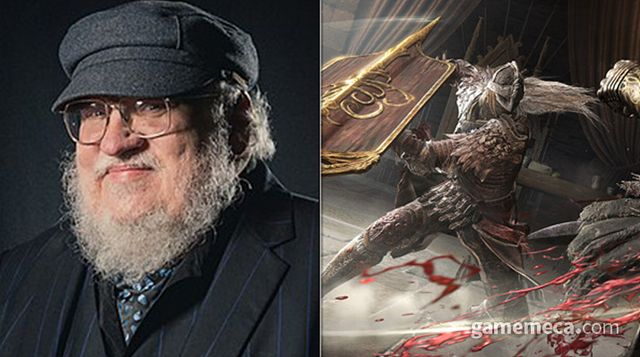 조지 R.R 마틴 작가(좌)와 엘든 링(우) (사진출처: 위키피디아, 스팀 페이지)