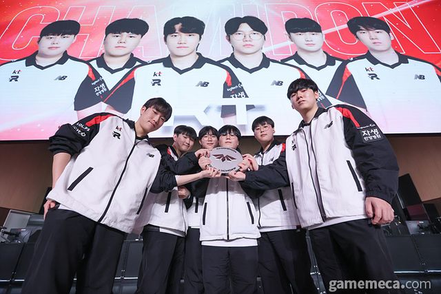 LCK 챌린저스 리그 킥오프 초대 우승을 차지한 KT 롤스터