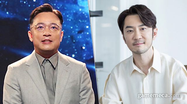 엔씨소프트 김택진 대표(좌)와 크래프톤 김창한 대표(우) (사진제공: 엔씨소프트, 크래프톤)