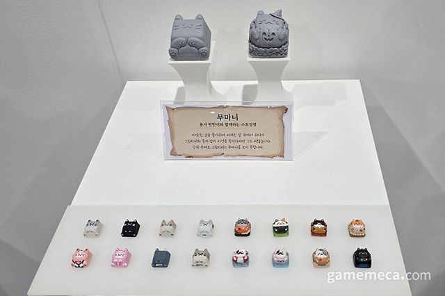 개성있는 디자인이라고 한다면 아티산 키캡 또한 빼놓을 수 없는 요소인데 (사진: 게임메카 촬영)