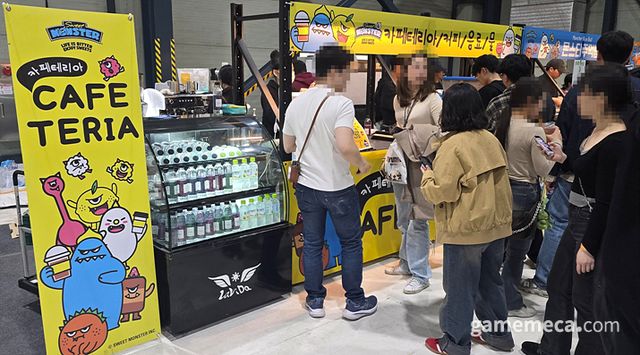 카페테리아 등을 통해 잠시 휴식을 취하기 좋았다 (사진: 게임메카 촬영)