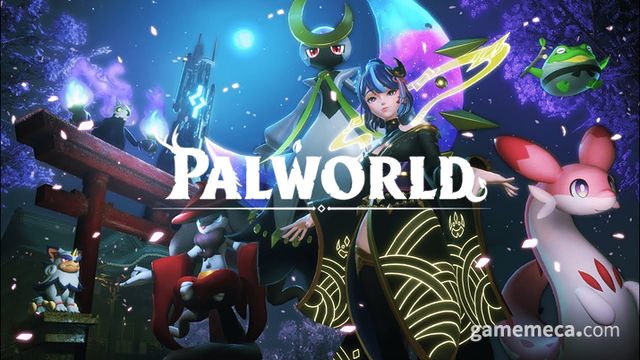 팰월드 사쿠라지마 업데이트 대표 이미지 (사진출처: 스팀 상점 페이지)