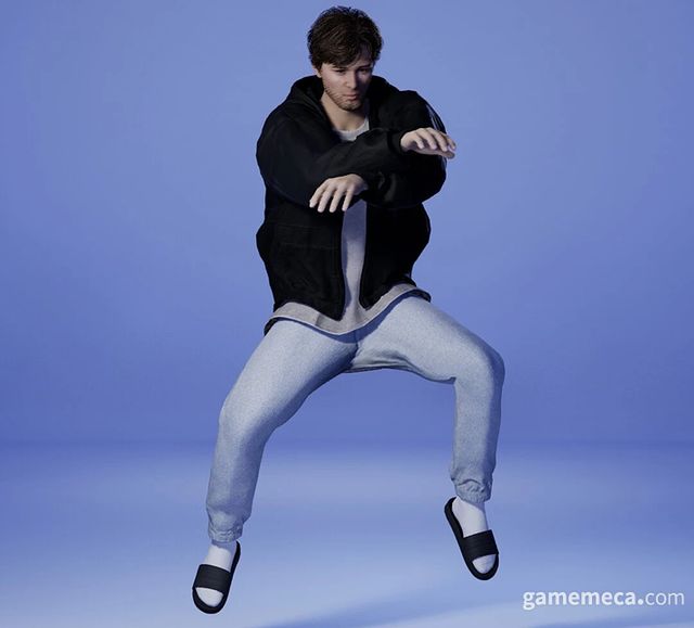 AI로 구현된 강남 스타일 춤 (사진출처: 넥서스 모드 홈페이지)