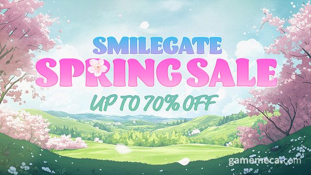 스마일게이트 봄 할인 대표 이미지 (사진제공: 스마일게이트)