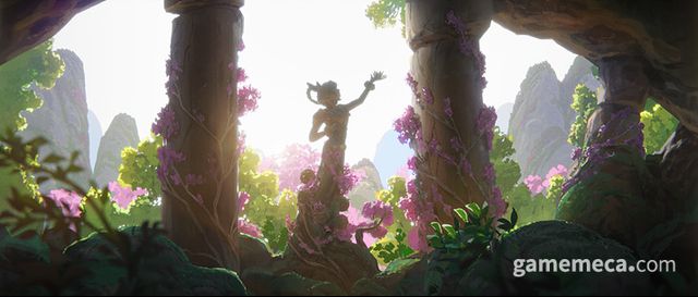 리그 오브 레전드 신규 테마 '영혼의 꽃' 시네마틱 갈무리 (사진제공: 라이엇게임즈)