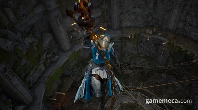 집라인, 사다리 등을 이용한 다양한 이동수단도 만나볼 수 있다 (사진출처: 스팀)