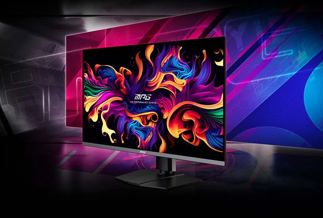 AI 스카이사이트가 내장된 MSI의 MEG 321URX QD-OLED 모니터 (사진출처: MSI 공식 사이트)