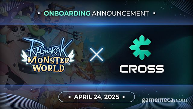 라그나로크: 몬스터 월드 크로쓰 입점 안내 대표 이미지 (사진출처: 라그나로크 몬스터 월드 공식 X)