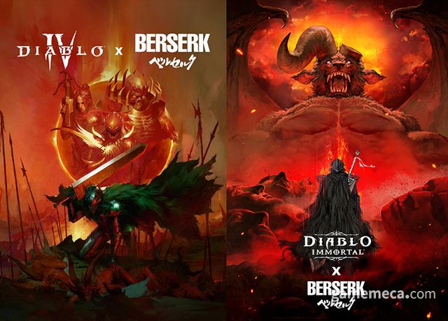 디아블로 4, 이모탈과 베르세르크 컬래버 이미지 (사진제공: 블리자드)