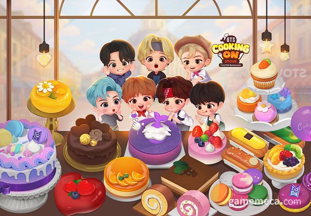 BTS 쿠킹온 스토브 대표 이미지 (사진제공: 스마일게이트 메가포트)