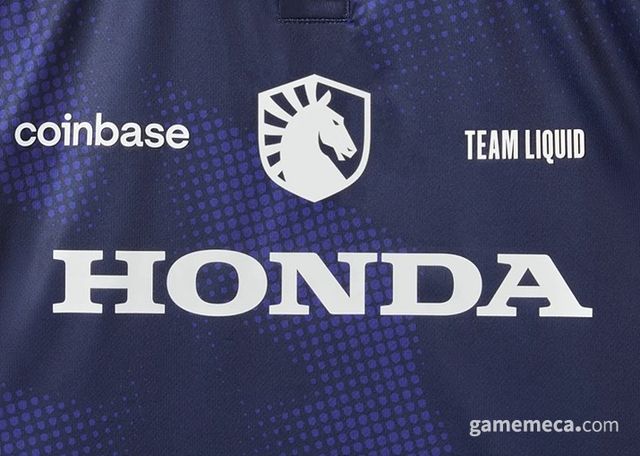 팀 리퀴드 혼다 유니폼 이미지 (사진출처: 팀 리퀴드 공식 스토어)