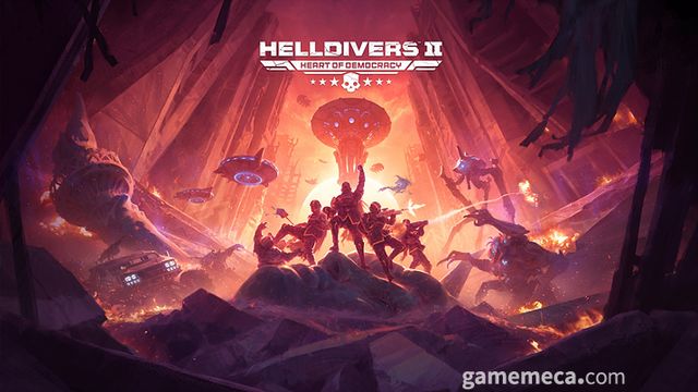 헬다이버즈 2 민주주의 심장 대표 이미지 (사진 출처: 게임 스팀 페이지)