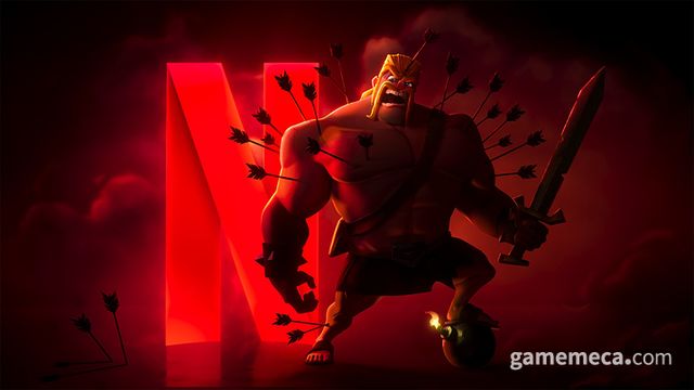 클래시 오브 클랜 애니메이션화 대표 이미지 (사진출처: 넷플릭스)