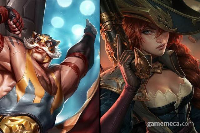 브라움과 미스 포춘 (사진출처: 리그 오브 레전드 공식 홈페이지)