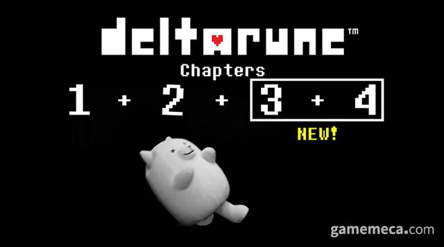 델타룬 챕터 3, 4 이미지 (사진출처: 닌텐도 공식 유튜브 영상 갈무리)