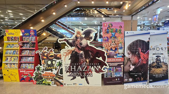 두드러지는 신작이 없었던 5월 매장에는 특수마저 없었다 (사진: 게임메카 촬영)