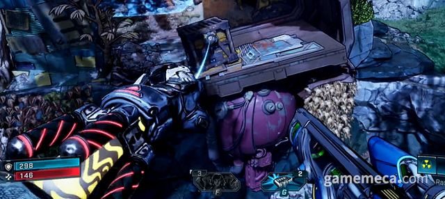 그래플, 빠르게 이동하거나 특정 사물을 집는데 사용 (사진: 게임메카 촬영)