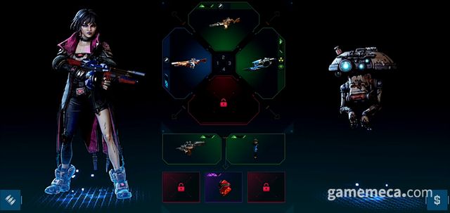 플레이어블 캐릭터 중 하나인 '벡스' (사진: 게임메카 촬영)