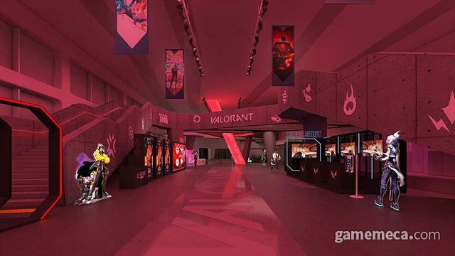 발로란트 5주년 기념 오프라인 팝업 현장 구성도 (사진제공: 라이엇게임즈)