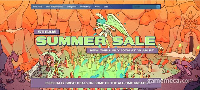 스팀 여름 할인 축제 (사진출처: 스팀)