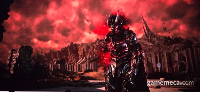 에다나의 방어구 디자인 (사진: 게임메카 촬영)