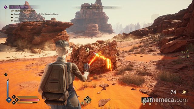 자원을 채취하는 기본 장비 '커터레이'