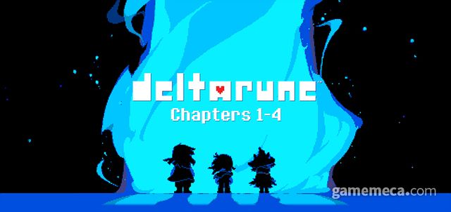 델타룬 대표 이미지 (사진출처: 델타룬 공식 홈페이지 갈무리)