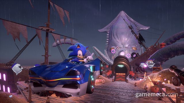 소닉 레이싱: 크로스월드 디럭스 에디션 구성과 스크린샷 (사진출처: 플레이스테이션 공식 블로그, 스팀)