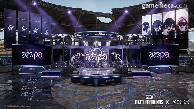 배틀그라운드 36.2 에스파 컬래버레이션 업데이트 이미지 (사진제공: 크래프톤)