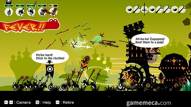 파타퐁 1+2 리플레이 스크린샷 (사진출처: 게임 스팀 페이지)