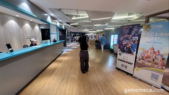 이 곳 역시 XD 개발 스튜디오가 있다 (사진: 게임메카 촬영)