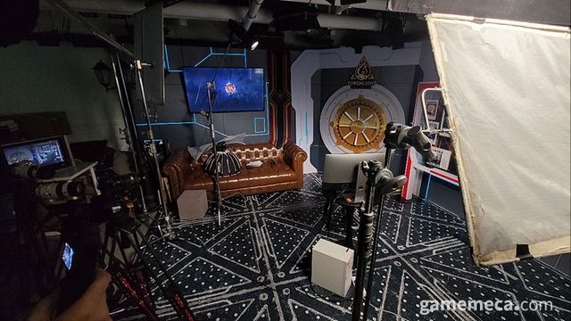 수많은 XD 영상 콘텐츠가 이 곳에서 만들어진다 (사진: 게임메카 촬영)