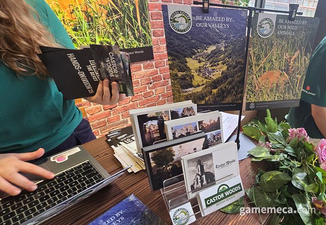 국립공원 등지에서 만나볼 수 있는 안내판과 엽서가 인상 깊다 (사진: 게임메카 촬영)