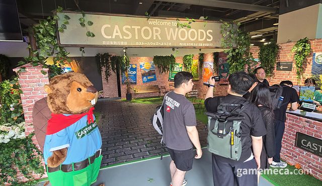 상하이게임박물관에 마련된 다잉 라이트: 더 비스트 핸즈온 이벤트 현장 (사진: 게임메카 촬영)