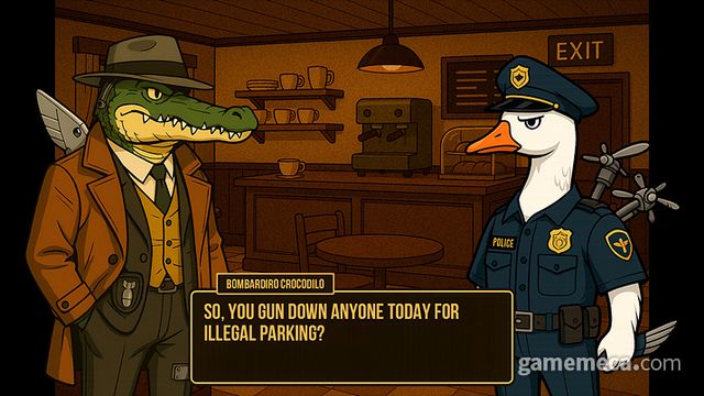 봄바르디로 크로코딜로: 더 네이크드 클루