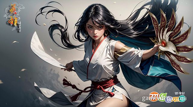 영웅 온라인 신규 캐릭터 '루화' 대표 이미지 (사진제공: 엠게임)