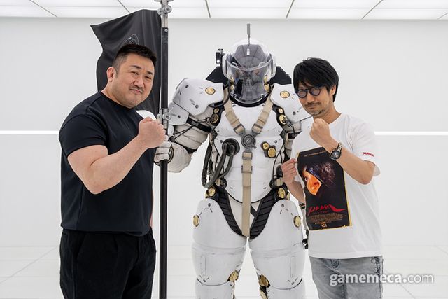 코지마 스튜디오를 방문한 마동석 배우 (사진출처: 코지마 히데오 공식 X)