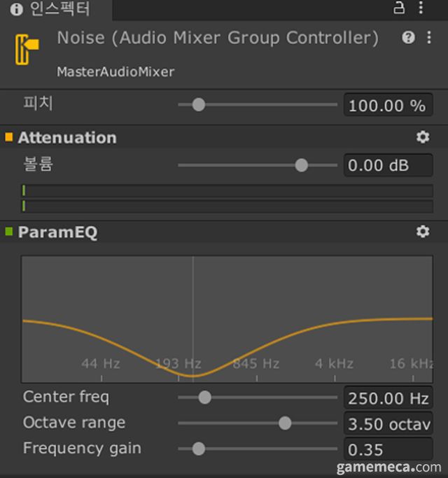 오디어 믹서 사용 화면 (사진제공: 엠앤유)