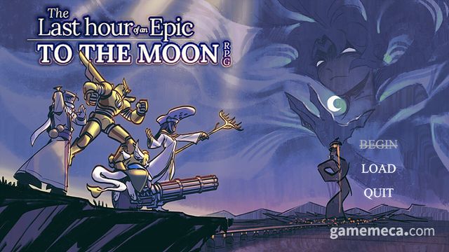 더 라스트 아워 오브 언 에픽 투 더 문 RPG 메인화면 (사진출처: 스팀)