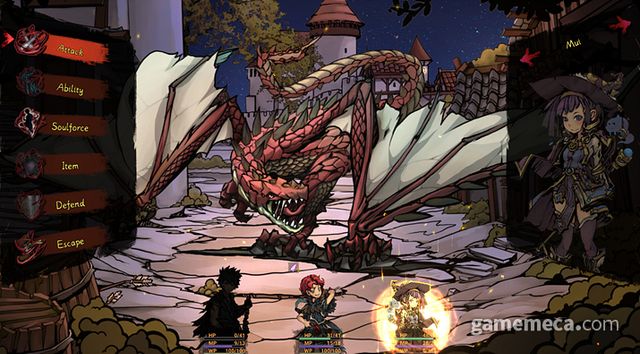 더 네임리스: 슬레이 드래곤 스크린샷 (사진출처: 게임 스팀 페이지)