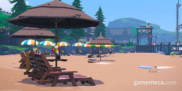 마비노기 모바일 여름 이벤트 지역 콜헨 바닷가 (사진출처: 마비노기 모바일 공식 유튜브 채널)