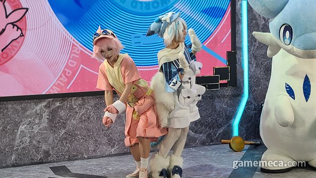 어쨌든 공연은 끝까지 이어졌지만 (사진: 게임메카 촬영)