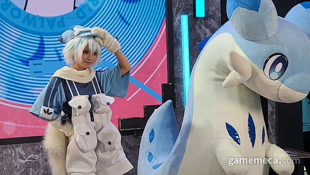 뭔가 안색이 어두운 베비뇽 (사진: 게임메카 촬영)