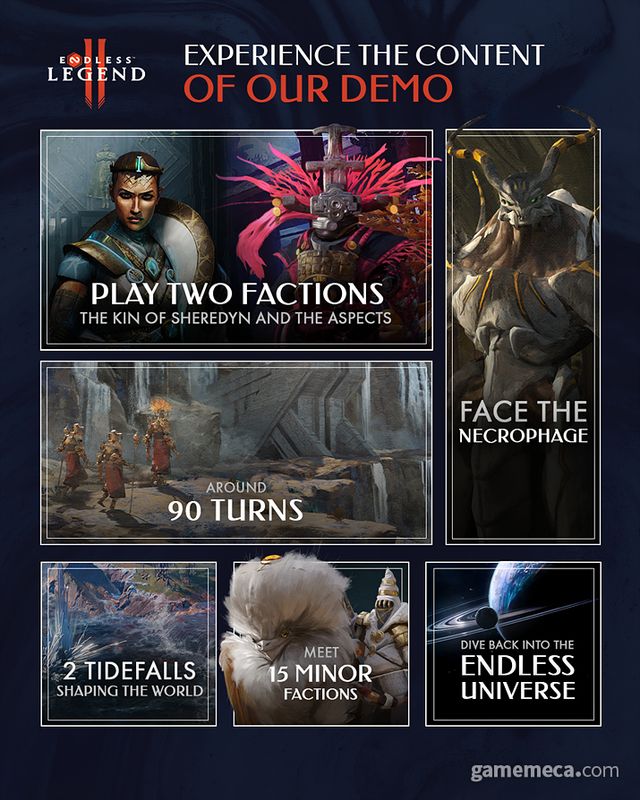 엔들리스 레전드 2 데모 콘텐츠 소개 이미지 (사진출처: 스팀 공식 페이지)