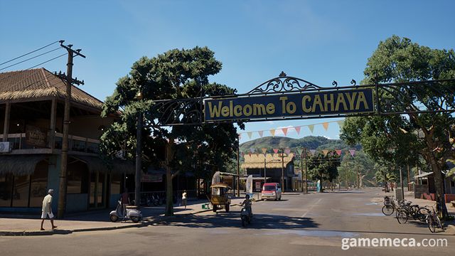 인조이 차하야 도시 입구 스크린샷 (사진출처: 스팀 상점 페이지)