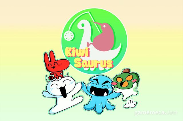 네 명의 개발자이자 오타쿠로 구성된 키위사우루스 (사진제공: 키위사우루스)