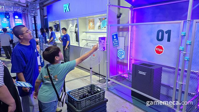 파이어 인 더 홀! (사진: 게임메카 촬영)