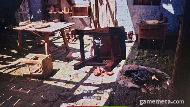 플레이어가 원하는대로 사물을 옮길 수 있다 (사진: 게임메카 촬영)