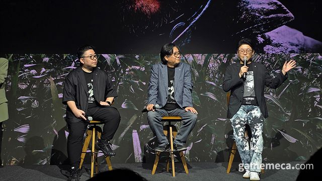 질문에 답변 중인 코레카도 CPD (사진: 게임메카 촬영)