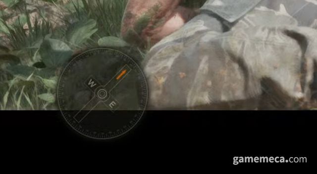 나침반, 목적지를 단순한 방식으로 안내 (사진: 게임메카 촬영)